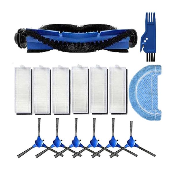 

vacuum cleaners replacement kits for conga 1090 robotic cleaner accessories hepa filter side brush roller mop cloth pads