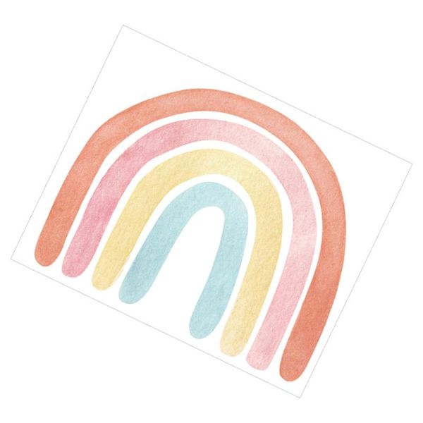 

wall stickers 1set adhesive home sticker kids room decal rainbow modeling