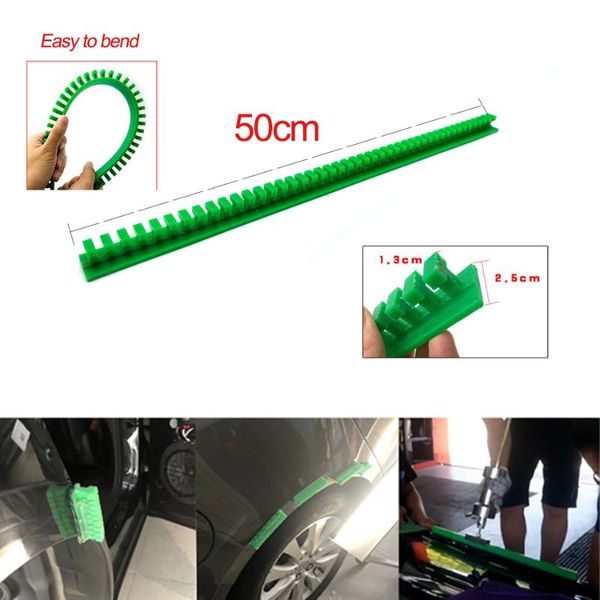 

professional hand tool sets 0.5m car long dent repair plastic wedge tools centipede curved variety pack flexible smooth crease glue tabs