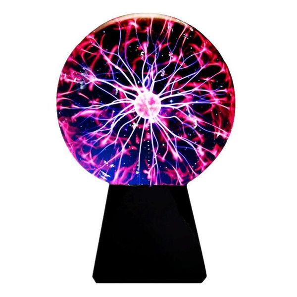 

5 inch novelty plasma magic ball lamp touch electrostatic sphere plasma bulb light moon table lamp christmas lighting decor home