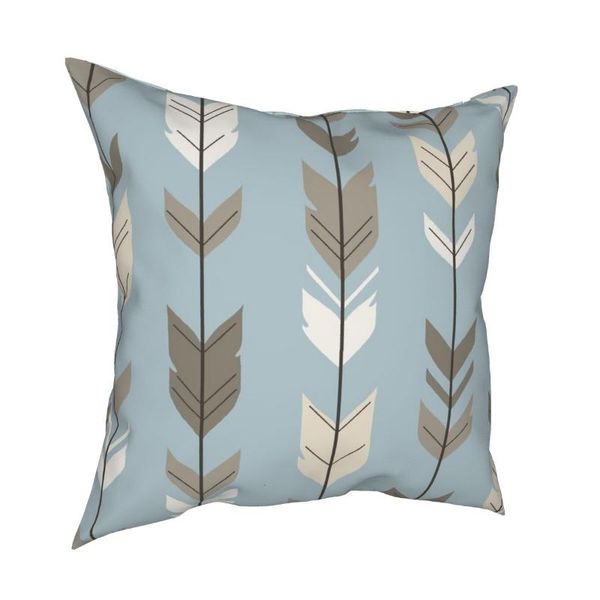 

pillow case arrow geometric pillowcase creative zipper decorative car cushion cover 18"