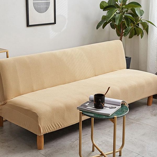 

chair covers large sofa bed cover armless stretch cushion polyester slipcover for living room home decor furniture lounge couch