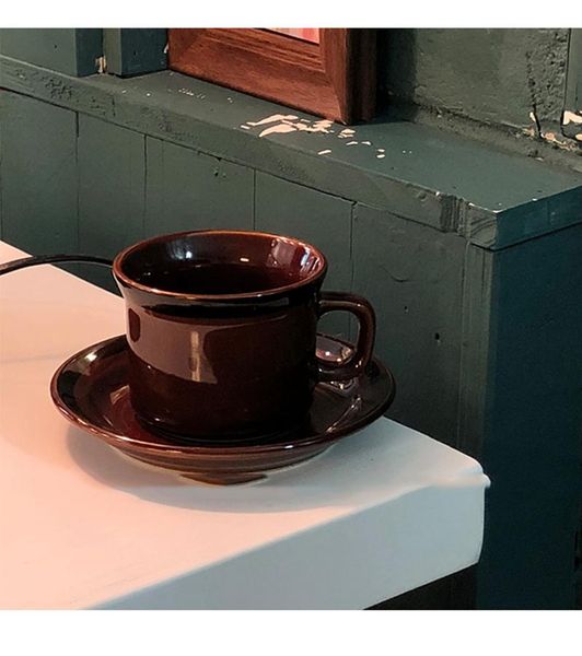 

cups & saucers vintage european coffee cup porcelain creative british with handle tea reusable tasse a cafe ceramique home qjj60byd