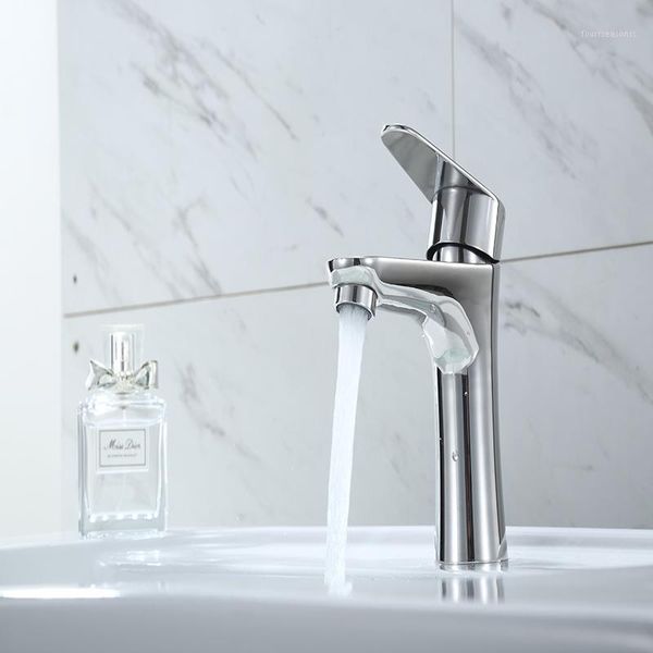 

four seasons application and cold water faucet high-gloss technology 304 stainless steel double hole mirror basin bathroom sink faucets1