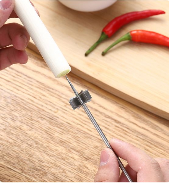 Coltello per sminuzzare la cipolla trafilatura a filo grattugia ultra fine strumento multifunzionale per il taglio di verdure artefatto da cucina verdura frutta gadget