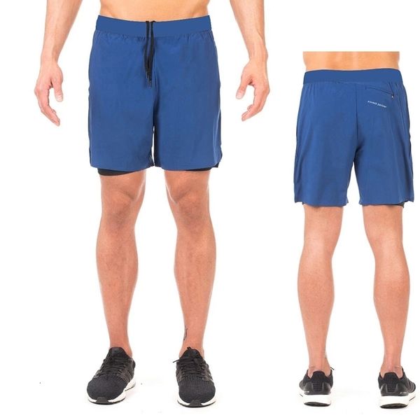 

new 2021 mens running shorts 2 in 1 sports male double-deck quick drying men jogging prevent light breathable fitness clothing 2c7z, White;black