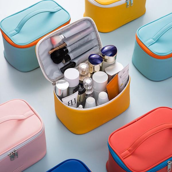 

pu capacity bag portable new case cosmetic storage large box 2020 available stjmq