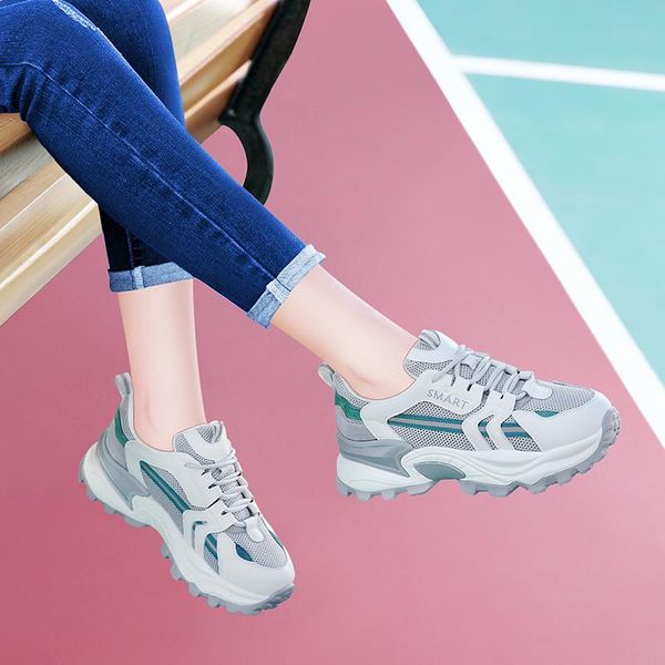 

dress shoes summer sports ladies mesh casual running old, Black