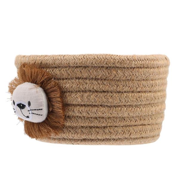 

storage baskets 1pc novel cotton rope woven basket tablesundries organizer