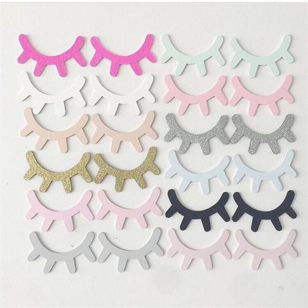 

wall stickers 2pcs wooden 3d cute sleepy eyes eyelash pattern sticker diy kids room living decoration baby nursery art