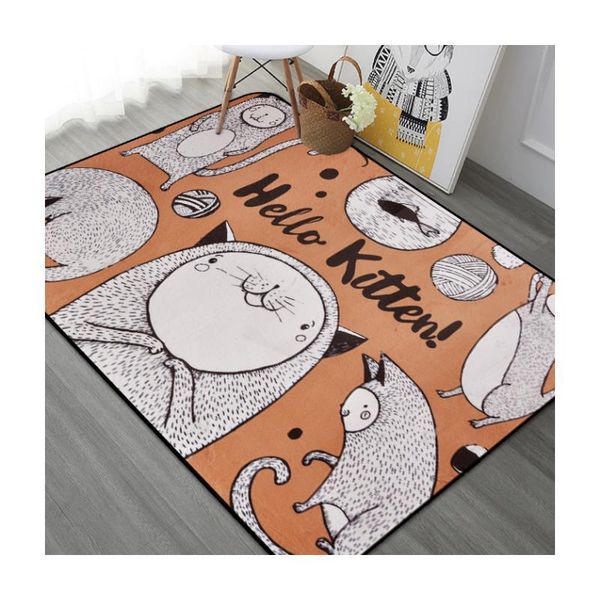 

carpets modem cartoon print carpet for living room decorate rug kids baby bedroom game crawl mat child bathroom anti-skid