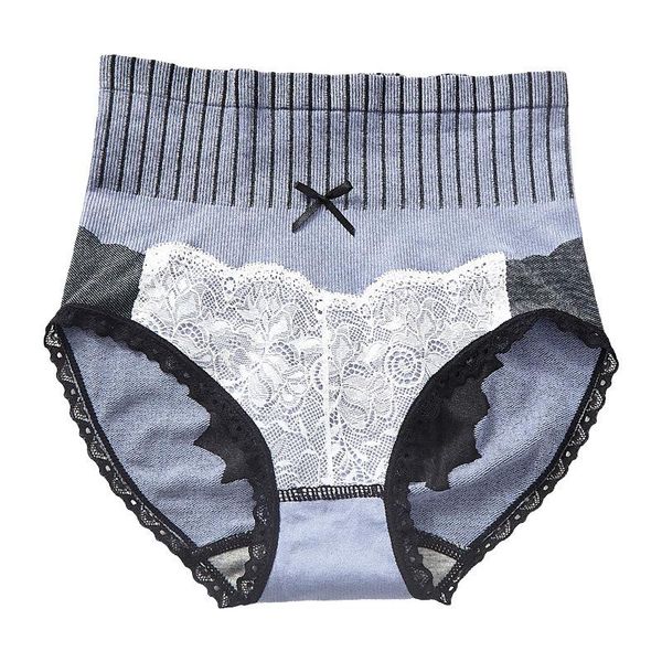 

women's panties underwear graphene antibacterial hip lifting cotton lace waist shaping pants briefs thin, Black;pink