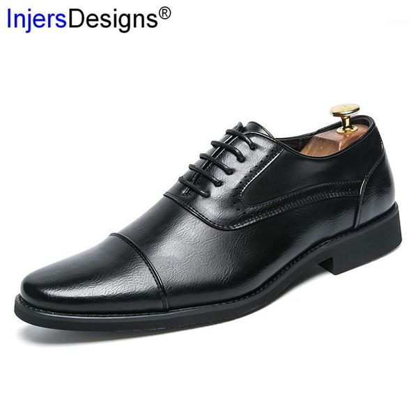 

dress shoes business men oxfords fashion soft moccasins lace-up comfortable big size 48 zapatos de hombre1, Black