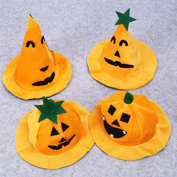 

party hats halloween hat creative decorative foldable pumpkin cap costume for event