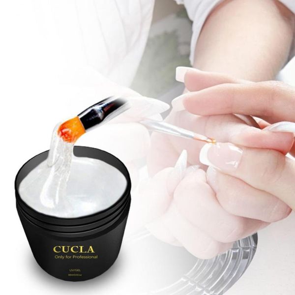

nail gel uv convenient extension soak-off removable glue portable 65ml, Red;pink