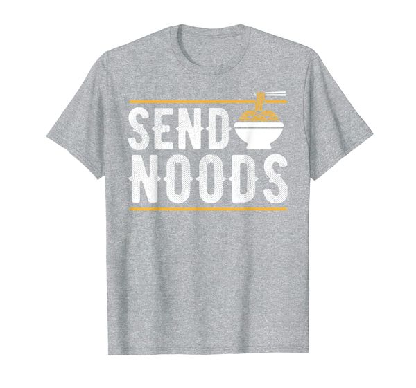 

send noods funny noodle pasta apparel item t-shirt, White;black