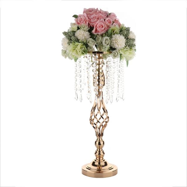 

candle holders candlestick crystal holder 20 x 52cm wedding props valentine's day present rotating