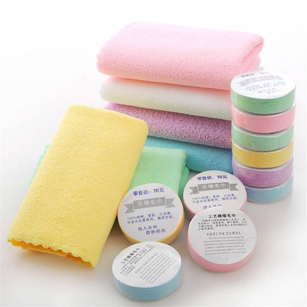 

towel one-time compressed solid color outdoor travel portable el disposable 1pc
