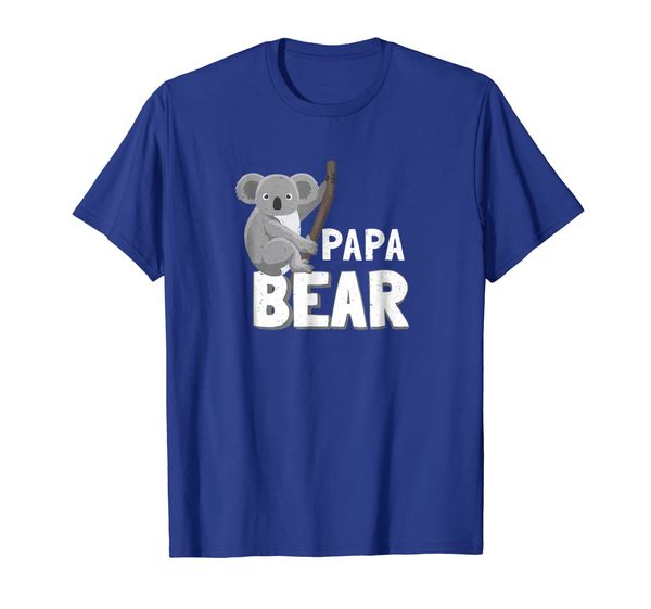 

papa bear shirt - koala bear tshirt - father's day gifts, White;black