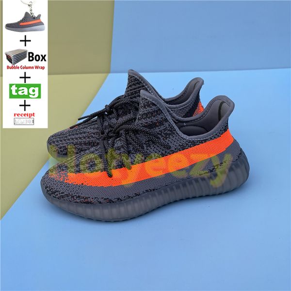 

with box men women running shoes beluga reflective zebra bred ash pearl stone blue sneakers black red blue tint cream white sand