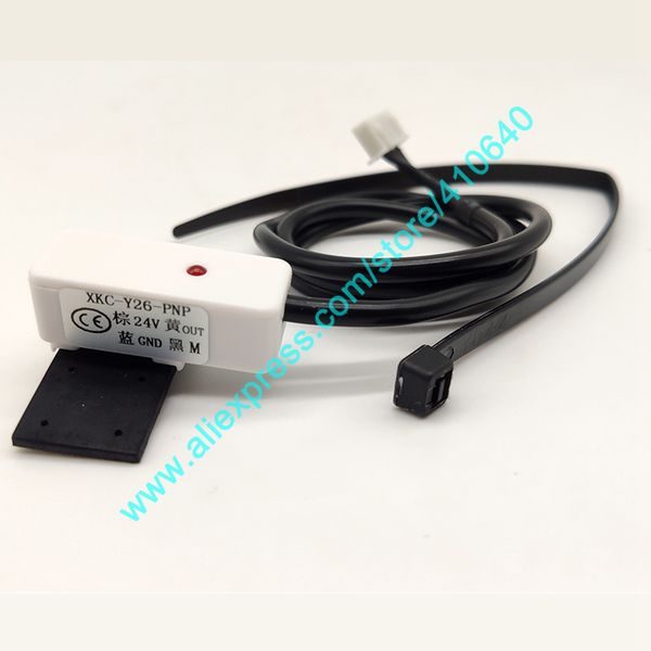 Único DC 24V XKC-Y26-PNP Contactless Nível de Líquido Sensor Sensor Nível de Água External Pegajoso Liquid Level Monitoring Shop