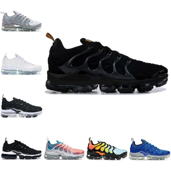 

2021 new tn plus mens running shoes pink sea triple black white red voltage purple usa lemon lime bumblebee be true trainers sports sneakers