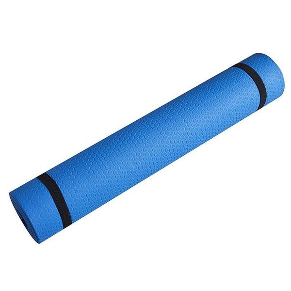 

yoga mat anti-skid sports fitness mat m-6mm thick eva comfort foam yoga matt for exercise, yoga, and pilates gymnas jlluuh