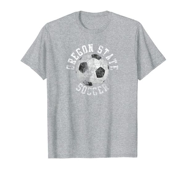 

oregon state soccer t-shirt, White;black