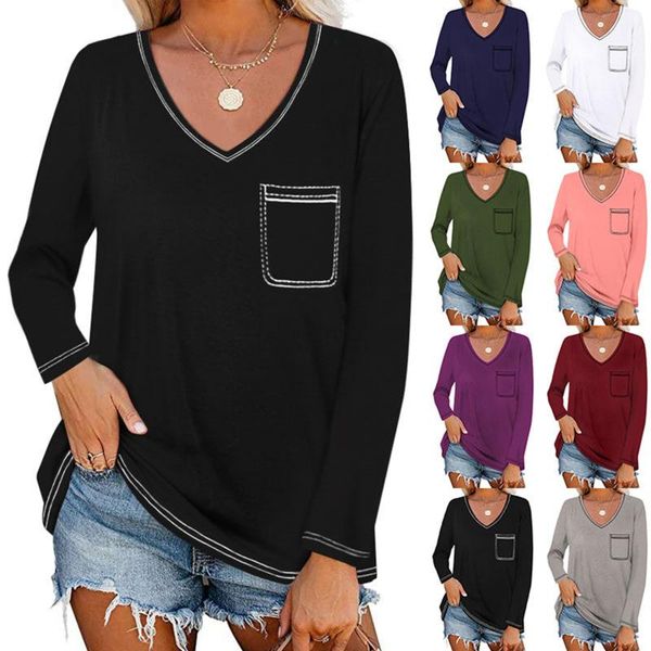 

casual dresses 2021 summer office t shirt long sleeve stripe contrast sweet cute for women fashion streetwear clothes, Black;gray