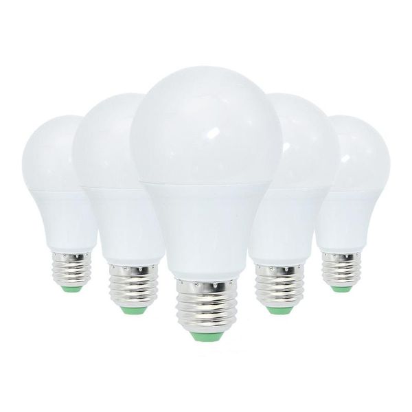 

bulbs 5pcs/lot dc12v led lamp 3w 6w 9w 12w 15w ac 220v e27 globe bulb outdoor energy saving emergency lamparas lighting