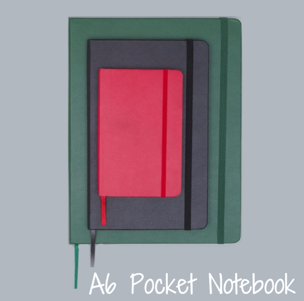 

notepads a6 pocket notebook art blank pages sketchbook 3.5" x 5.5" hardcover, Purple;pink