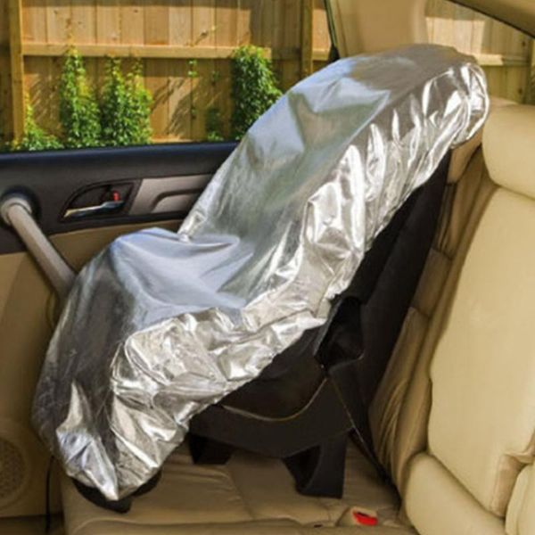 

portable car sun shade dustproof cover universal uv protector aluminium film carseat practical baby seat multifunctional