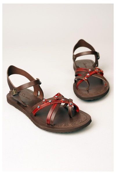 

sandals lydian leather basement coffee, Black