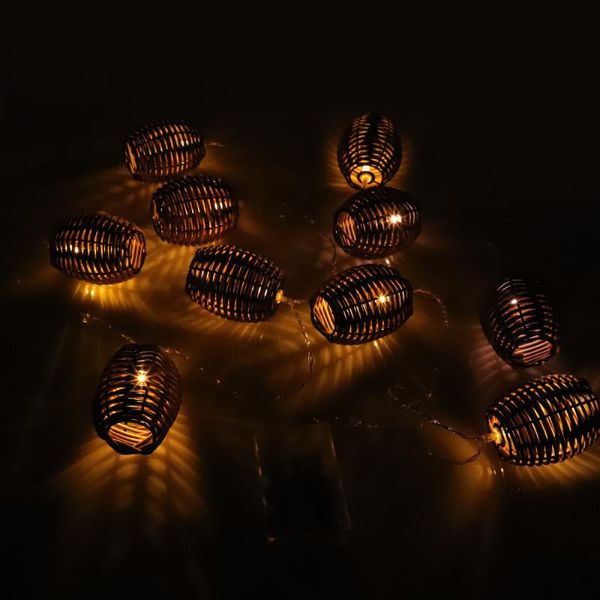

strings 1pc creative imitation rattan string light decorative party coffee