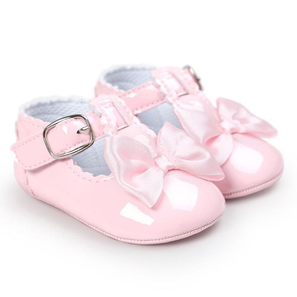 

first walkers telotuny baby girl shoes pu leater bow princess soft sole moccasins py801 18