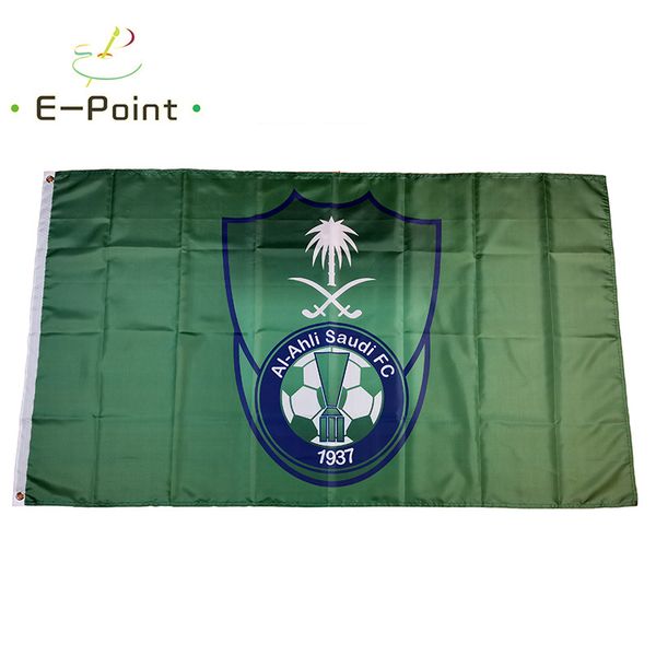 SPL Al-Ahli Saudi FC Flag 3*5ft (90cm*150cm) Polyester Banner decoration flying home & garden flags Festive gifts