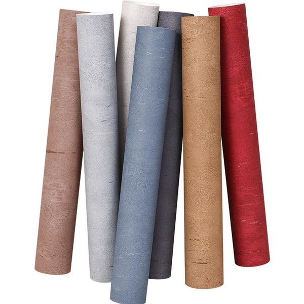 

wallpapers solid color wallpaper embossed concrete wall gray 3d po paper living room decoration decor