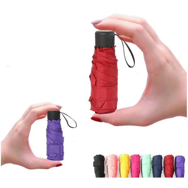 

mini pocket umbrella women uv small umbrellas 180g rain women waterproof men sun parasol convenient girls travel parap qylbip