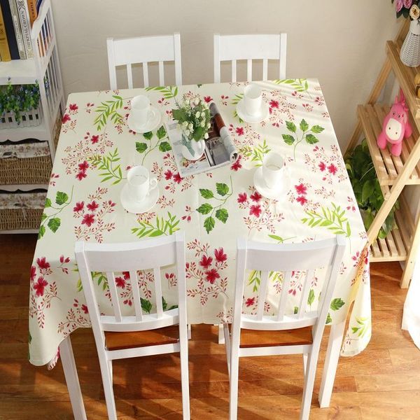 

1pc pastoral tablecloth non-woven fabric printed flower towel pattern placements party banquet home wedding party table cloth