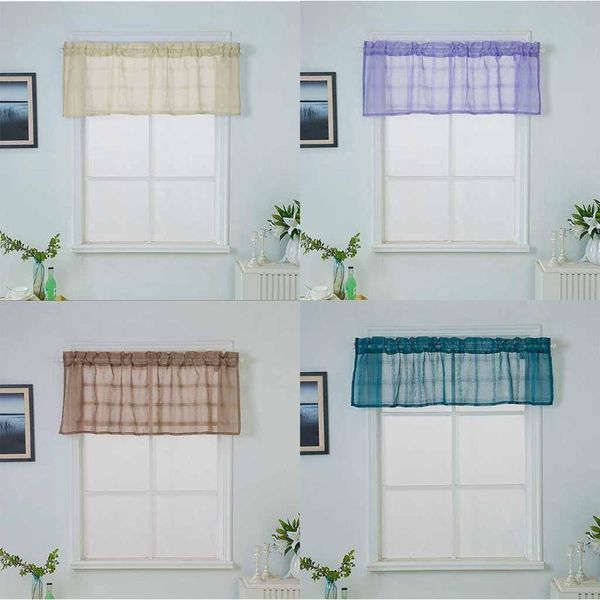 

curtain & drapes valance curtains extra wide and short window treatment kitchen living bathroom household family home accessories drop
