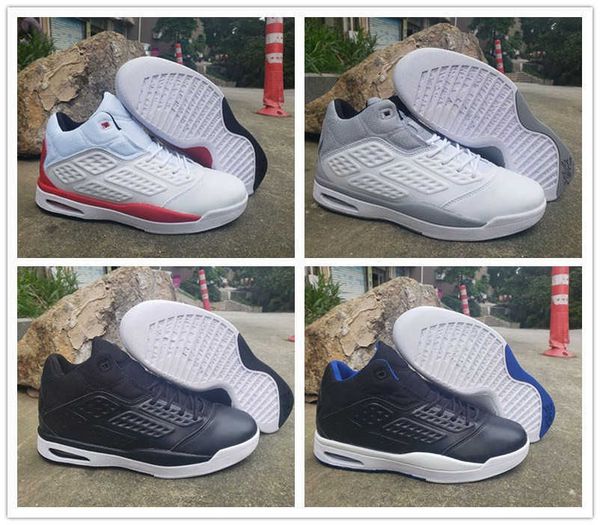 

new school black white grey men training sports sneaker jumpman mens athletic basketball sports shoes with box