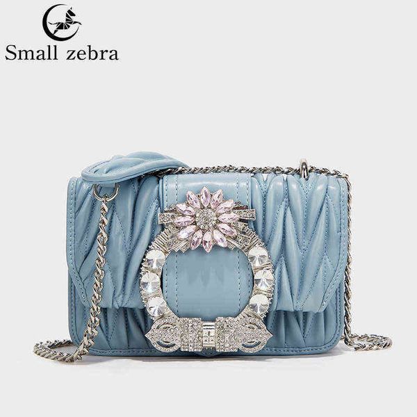 

shopping bags fashion folded bubble small evening crossbody for women classic wedding party shoulder for female 220304