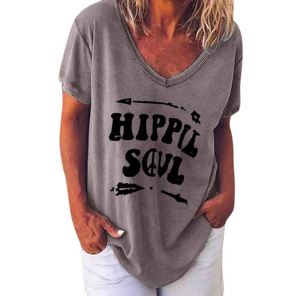 

women's blouses & shirts casual v neck shirt elegant blouse short sleeve letter print plus size blusas mujer loose, White