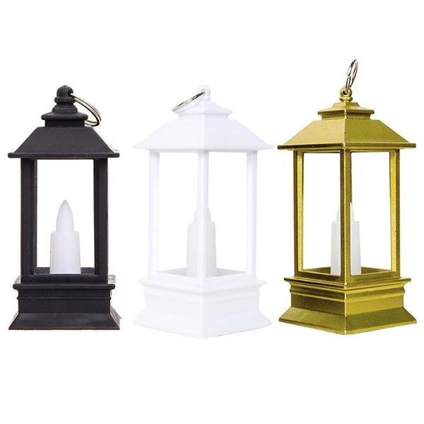 

strings christmas simulation candle light retro oil lamp electric led pony decor gift wind prop kids