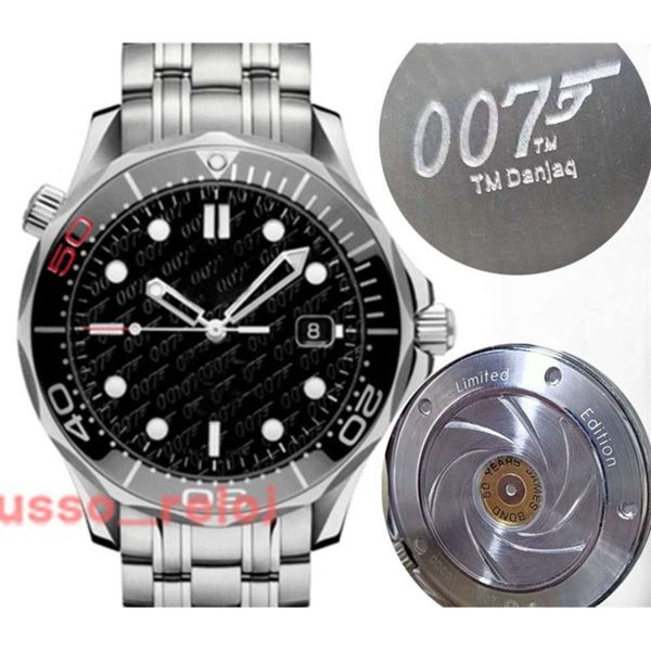 

men mens 50th limited orologio nato selfwind bullet luxury\rwatch sports automatic watches movement mechanical master\rjames bond yoomi, Slivery;brown