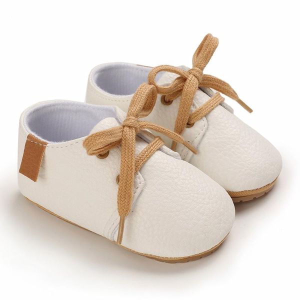 

baby boys leather shoes born soft soled moccasins casual infant girls anti-slip prewalkers toddler first walkers