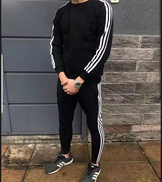 

men's pants 2021 foreign trade exclusively for european and american trend three-pole personality solid color casual running sport, Black