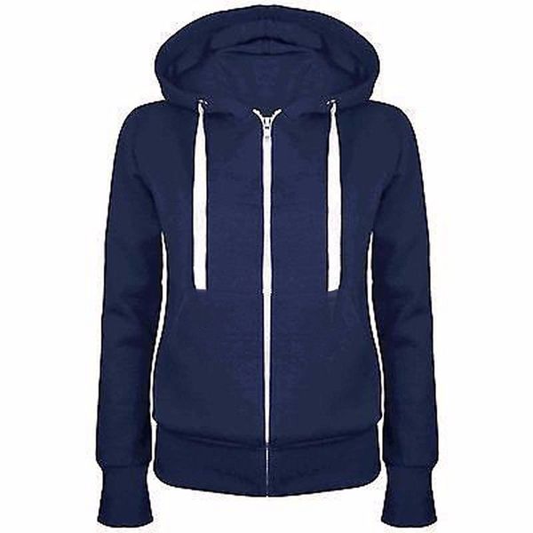 

female autumn hoodies mujer long-sleeve solid zipper jacket with hoodie sweater 8eg5, Black;brown