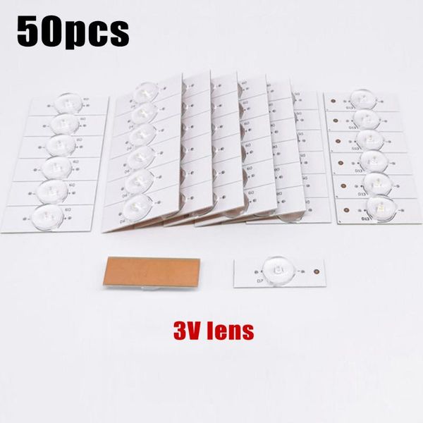 

lamp lamp bead beads lens fliter for 32-65 inch led tv repair 50pcs bulb useful