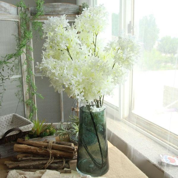 

decorative flowers & wreaths artifical flower cross cherry layout project simulation for home gardeb decoration wedding hand holding fake